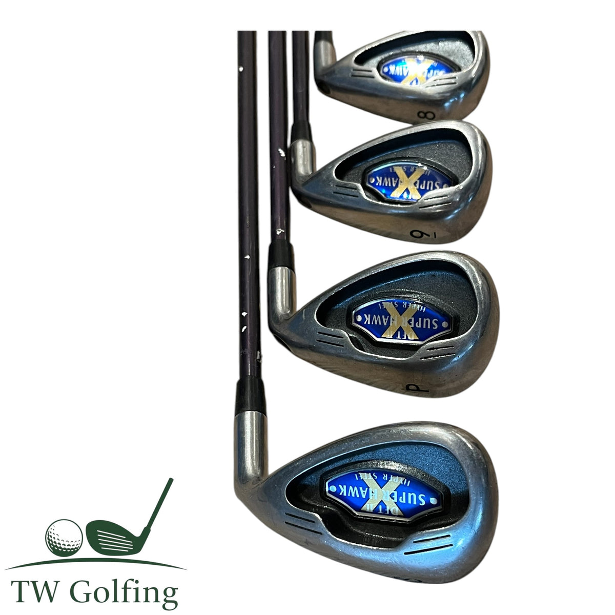 DFT II Super Hawk Hyper Steel Eisensatz (Eisen 8 bis Sand Wedge)